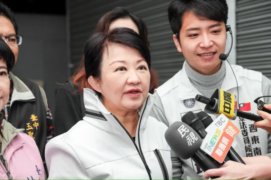 台中里長赴大陸旅遊遭檢調偵辦　盧秀燕嘆：現在時機太敏感