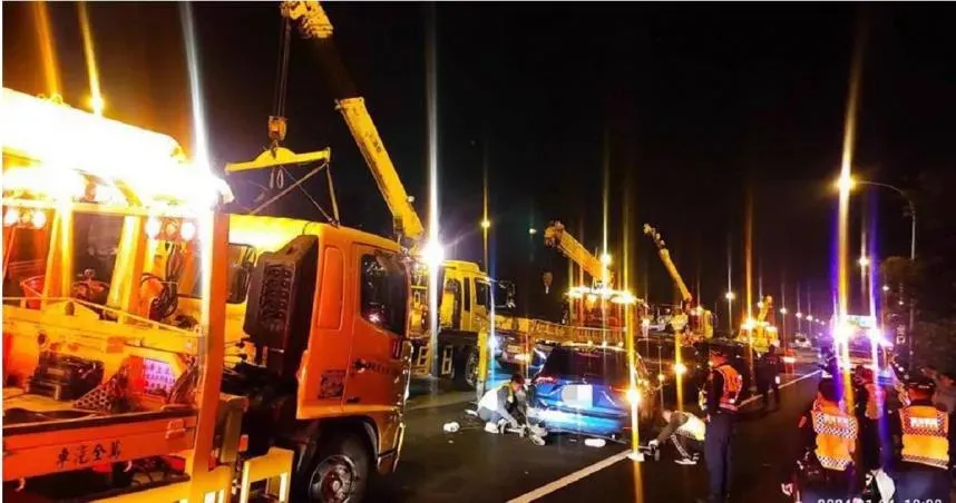 國3「6車追撞」釀1死2傷　他熱心警示慘遭撞擊身亡…死者是台積電副理