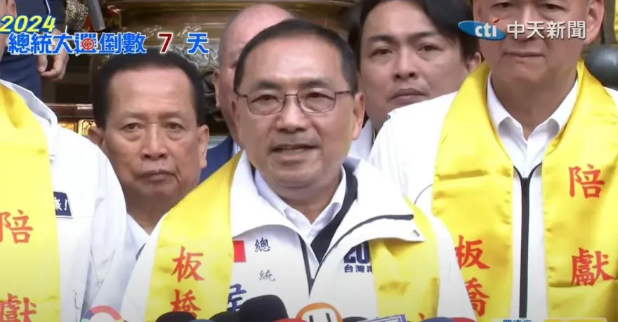 侯友宜狠酸沈伯洋「漆彈專家」：民進黨找他保衛國家像用掃把打仗