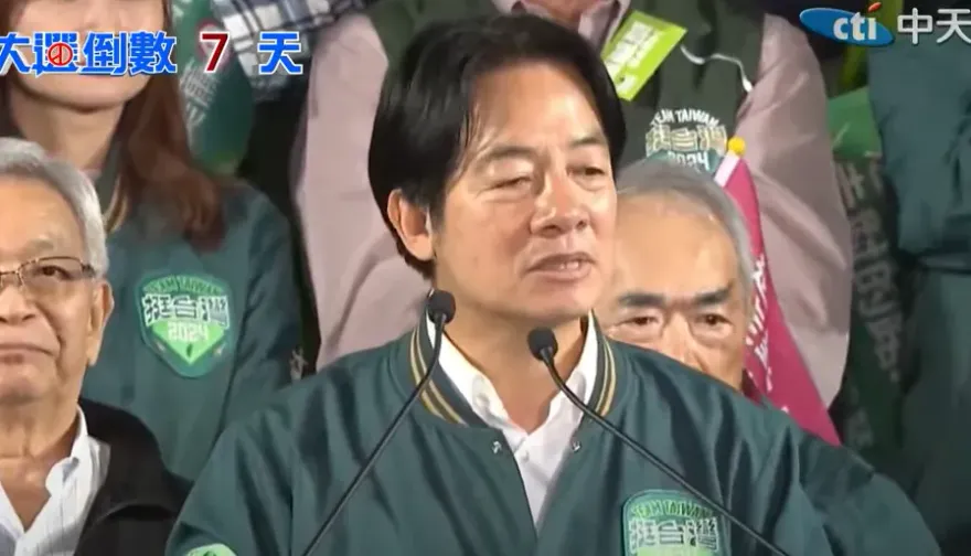 黃金週六民進黨豐原造勢　賴清德喊3大使命守護台灣