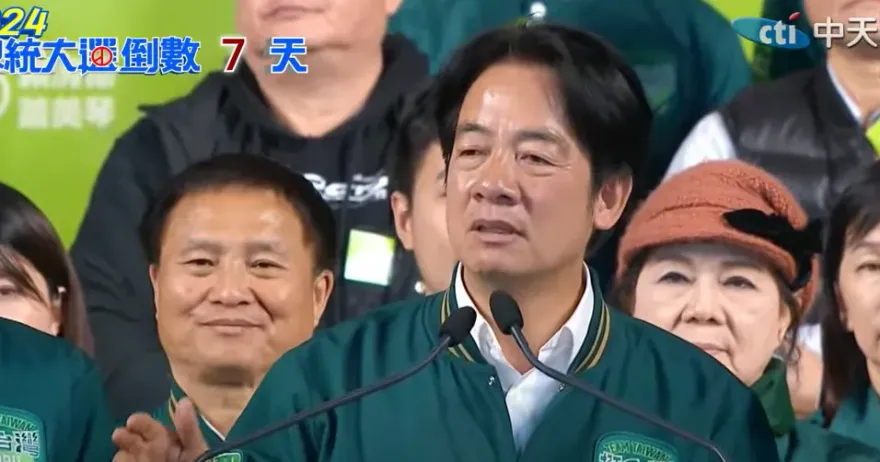 綠喊桃園造勢破10萬人　賴清德：會讓台灣走得更穩更遠