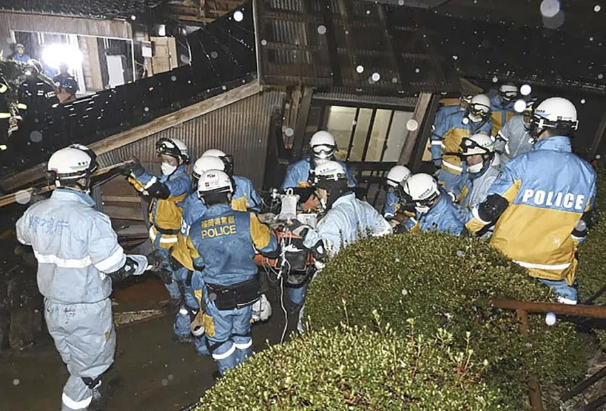 能登強震第8天罹難者新增33人已161死　穴水町地區山崩7人喪生