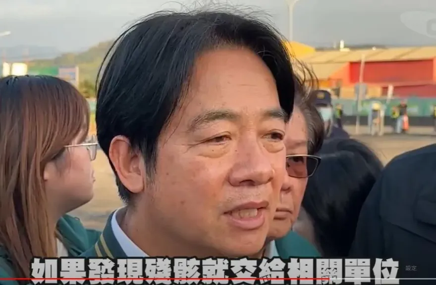 影/賴清德認選前4天發警報通知衛星升空很OK　他喊：撿到殘骸就交給相關單位