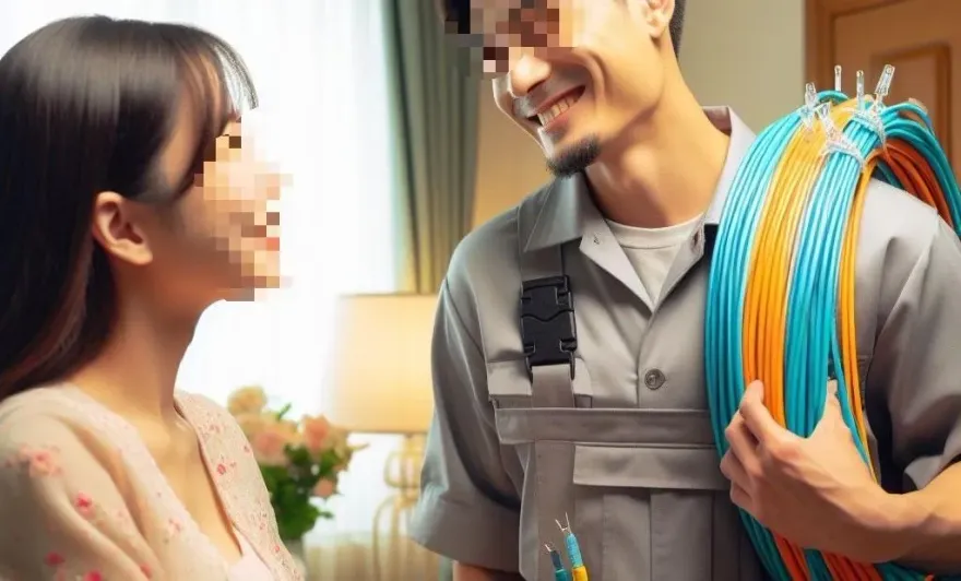 叫你來接線不是跟人連結！第四台豬哥工人襲臀俏主婦　淫喊「想騎妳滅火」