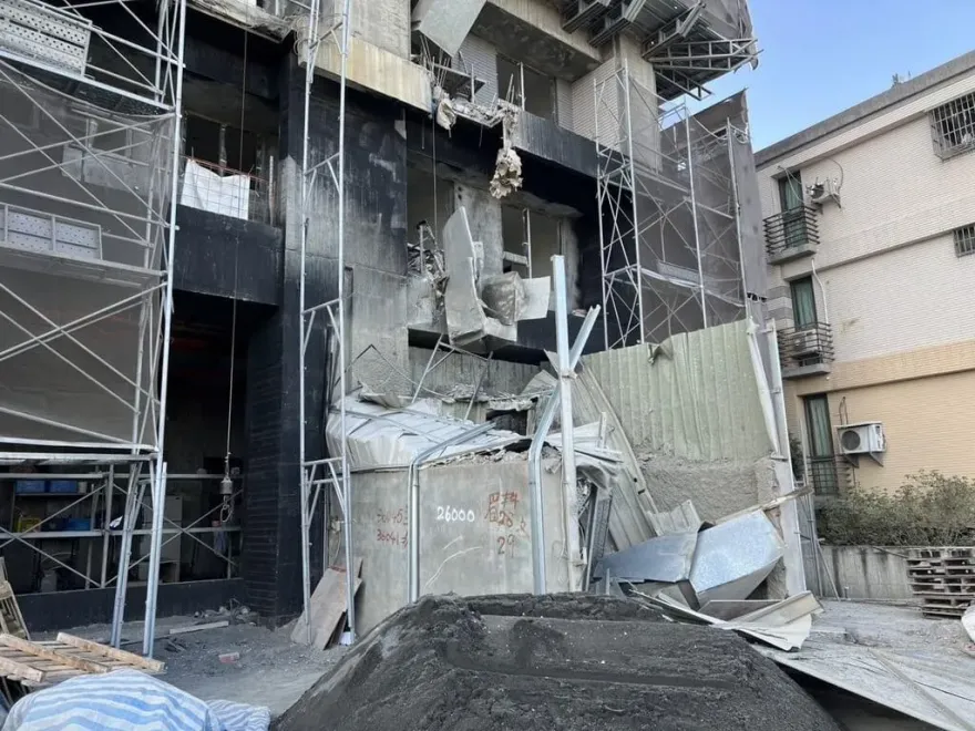 快訊/高雄楠梓工地勞工跌下樓受傷　勞檢處：勒令停工並開罰