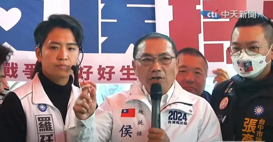 影/侯友宜：當選總統4年做不好「不會連任」