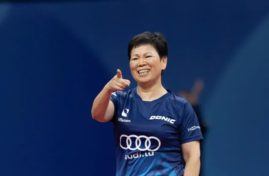 叫妳阿嬤出來打！「60歲桌球老將」倪夏蓮戰勝小40歲對手