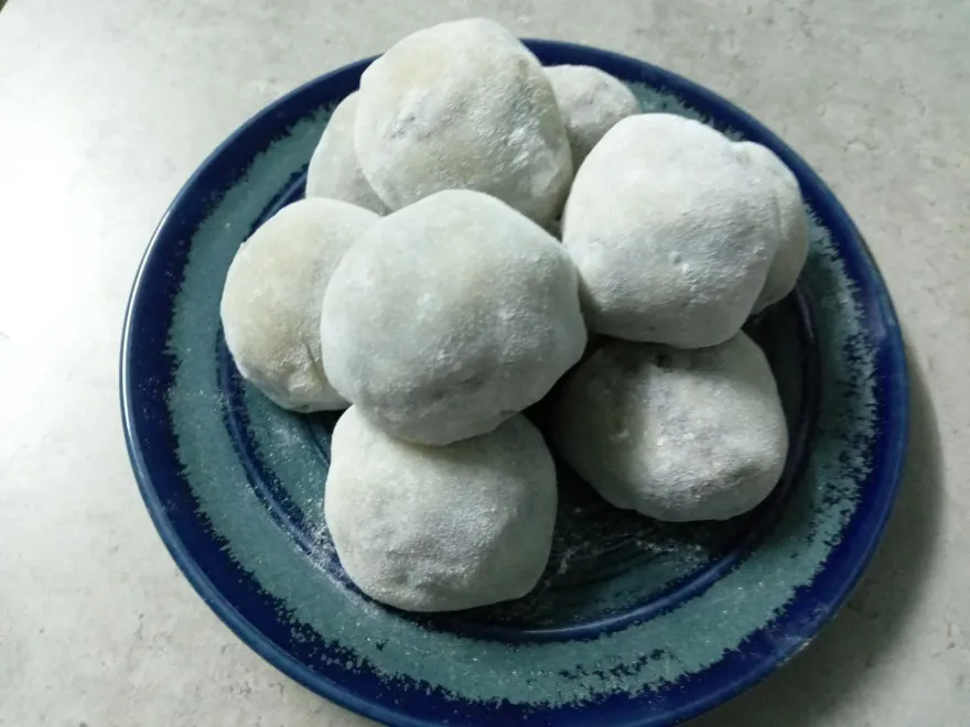 弟在路邊攤買日式紅豆餡麻糬「4顆200元」　她無法理解直喊：真的是盤子