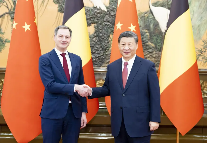 建交53年！習近平會見比利時首相德克羅　肯定雙方各領域合作成果