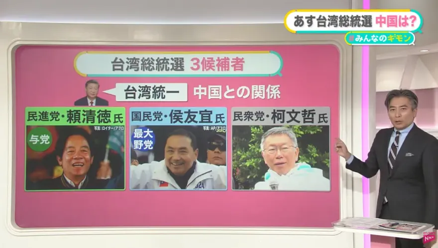 影/全球關注！台灣大選登各大外媒　《BBC》首頁不斷更新