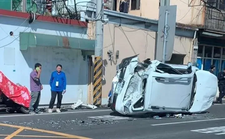 影/鹿港恍神男出事！投完票的撞上「趕去投票的」　他筆錄完快閃