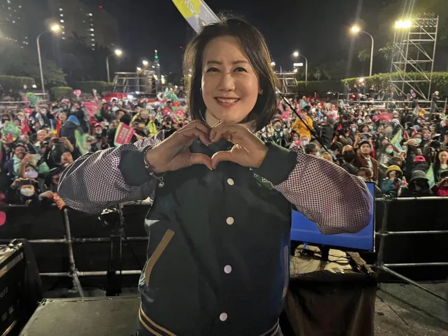 快訊/3連霸！北市第1選區「三腳督」激戰　民進黨吳思瑤自行宣布當選