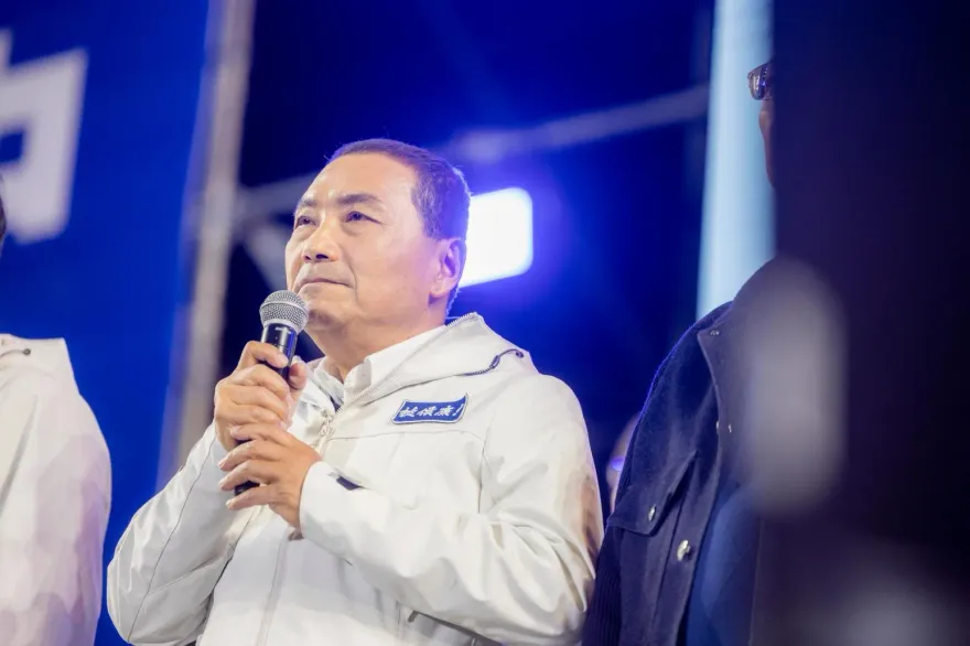 2024大選最動人一幕！侯友宜敗選「這段話」感動藍營大老：很多朋友都稱讚
