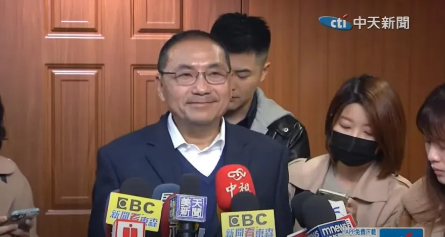 趙少康嘆「自己選一定發揮更多」！侯友宜：感謝他義無反顧相挺