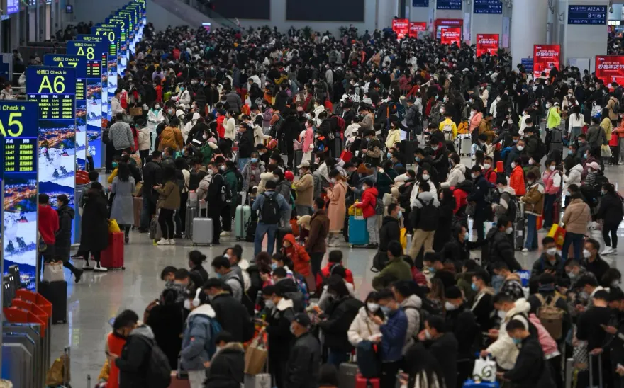 地表最大人類遷徙！疫後首個常態化春運將至　「估達90億人」創歷史新高
