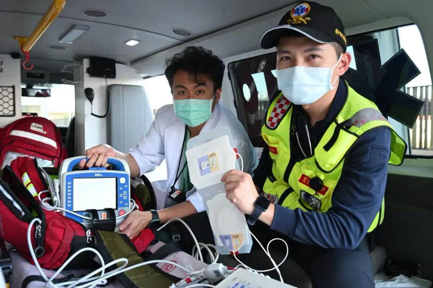 搶救心梗患者！從通報到打通血管僅花46分鐘　醫：跟死神搶時間
