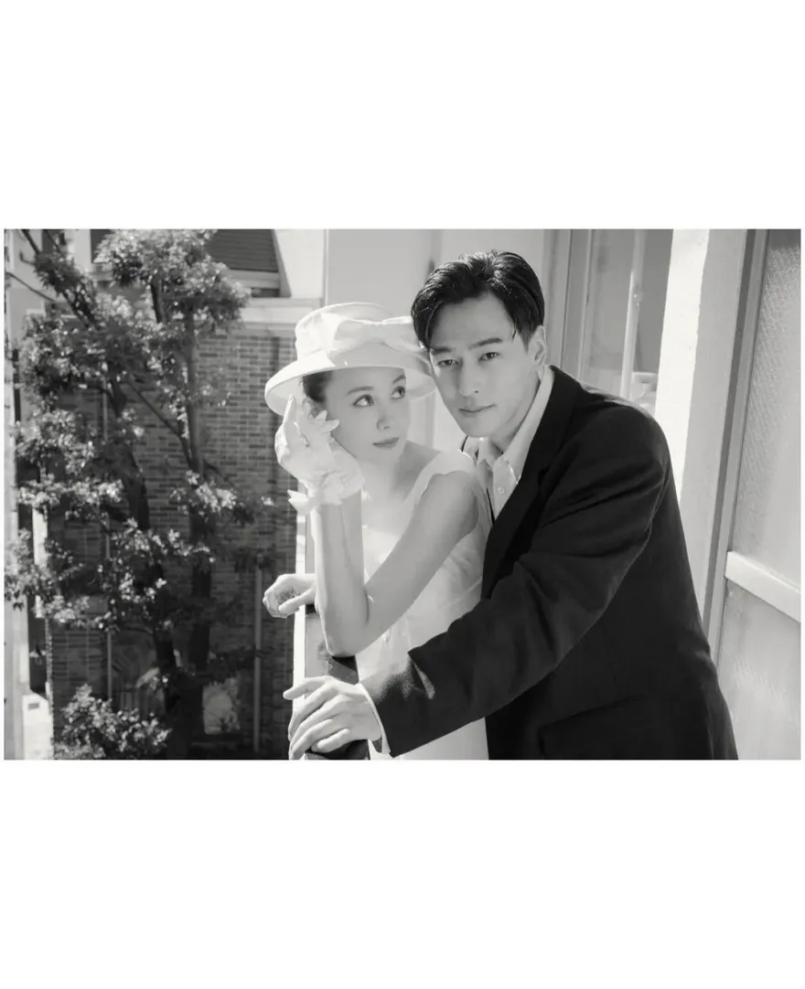 絕美婚紗照流出！31歲「最可愛混血」女星閃嫁小2歲男星