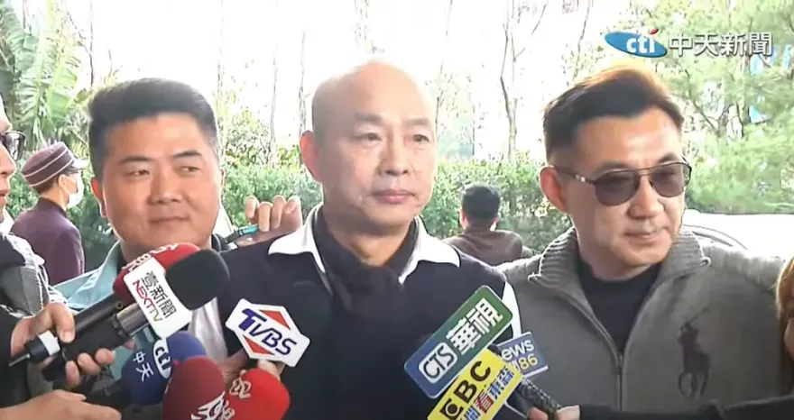 影/傅崐萁表態參選立法院長！韓國瑜回應：不予評論　強調「在野立委應團結」