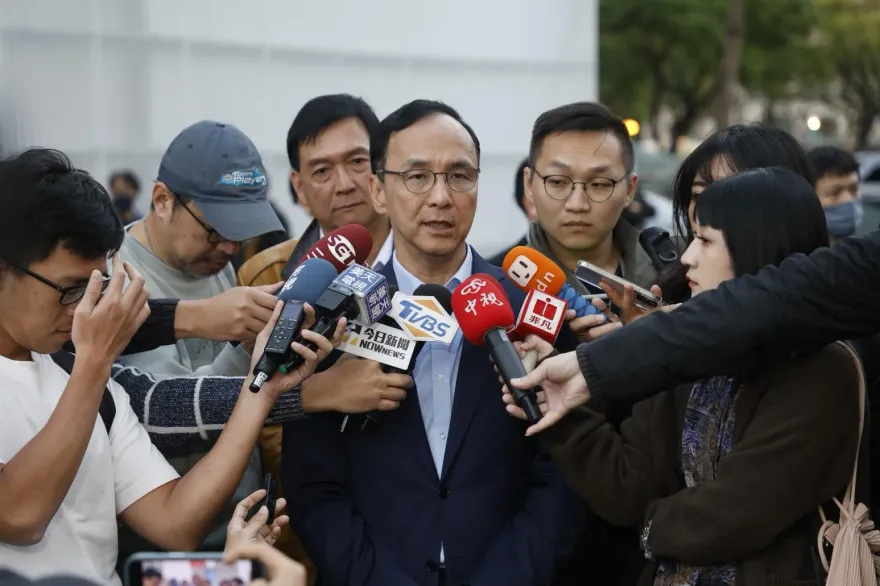 不甩傅崐萁表態爭龍頭　朱立倫：韓江配會堅定往前走
