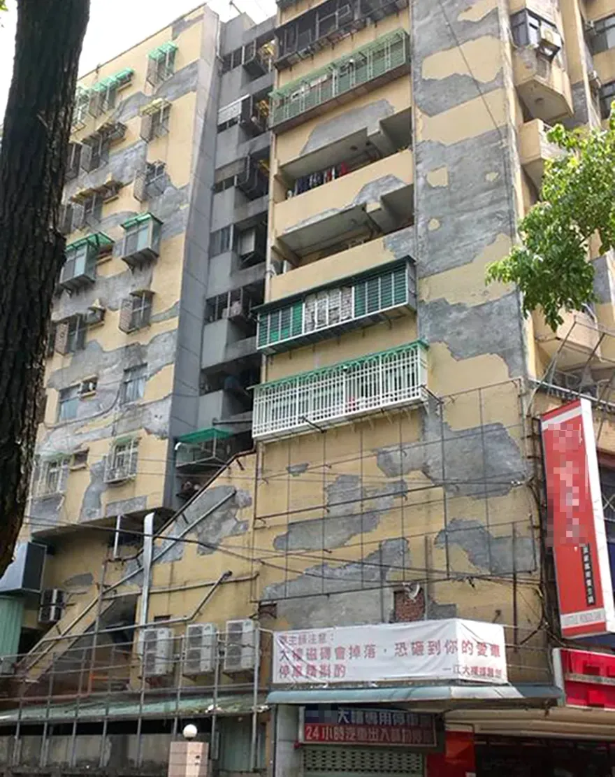 天冷小心天降「磁磚雨」！大樓外牆磁磚恐掉落　傷人最高可罰30萬
