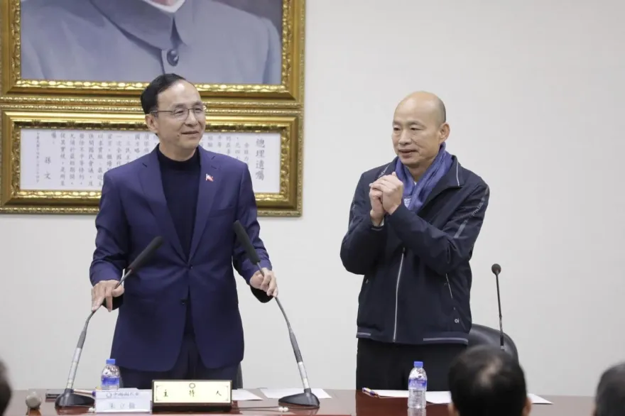 0426上凱道展現藍營團結氣勢　朱立倫下午將拜會韓國瑜