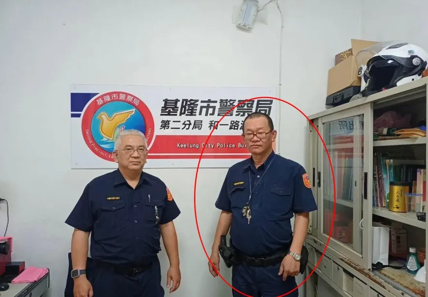 基隆53歲員警倒臥浴室送醫不治！同事臉書悼念　督察組長、所長前往慰問