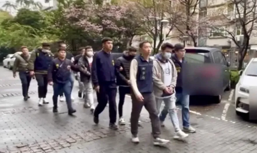 影/弘仁會份子組投資詐騙洗錢水房　半年海削5千萬警逮5人