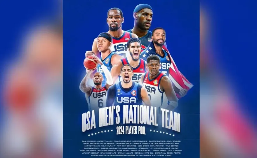 打造奧運最強夢幻隊！美國男籃41人大名單公布　詹皇、柯瑞坐鎮