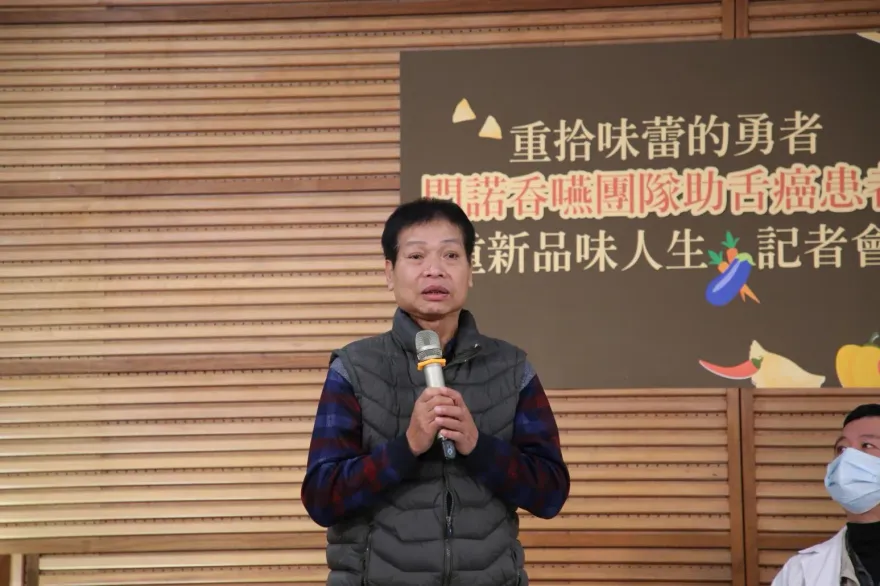 能吃就是福！他罹舌癌經歷3年吞嚥復健　重享美食