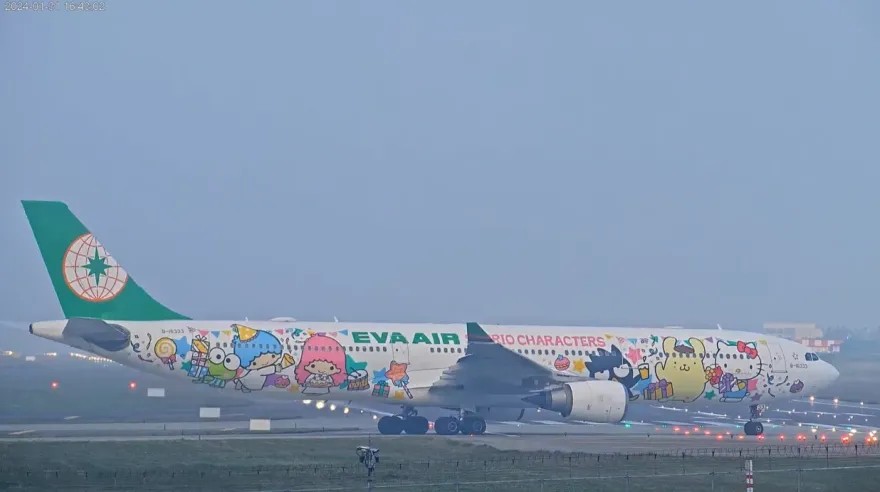 快訊/入出境注意！濃霧壟罩桃園　機場航班亂成一團