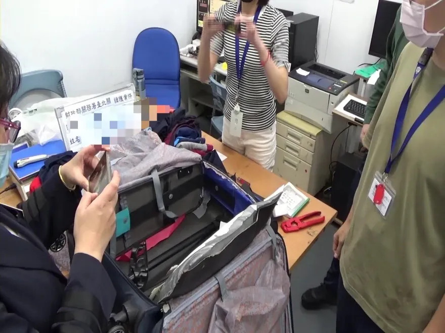 行李箱有詭！馬國女來台旅遊夾帶5公斤海洛英　市價超過4千萬