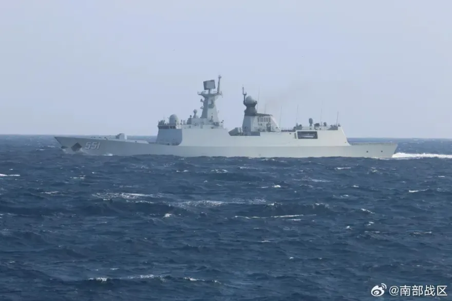 解放軍除夕南海「例行巡航」回應美菲演習　專家：警告企圖圖謀不軌個別國家