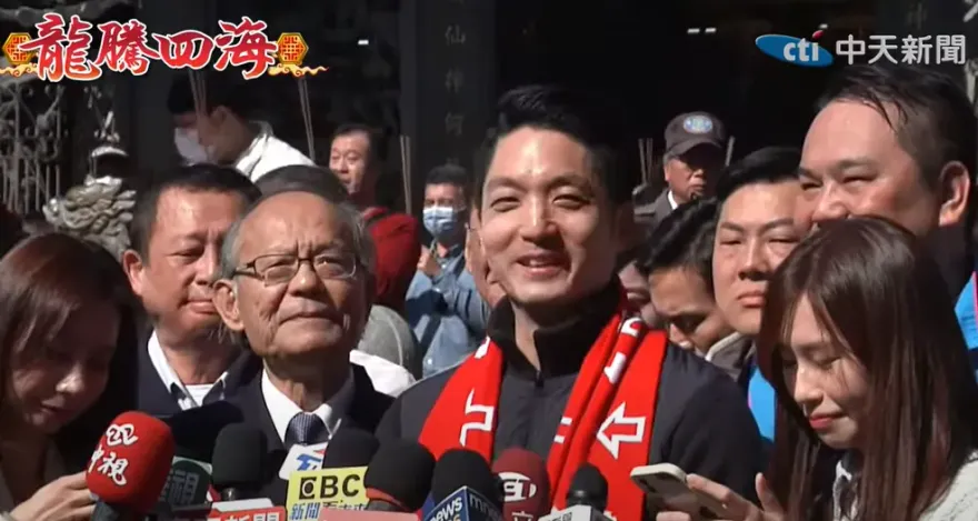 影/求生欲極強！被問怎樣過「初五情人節」 蔣萬安1句話神回