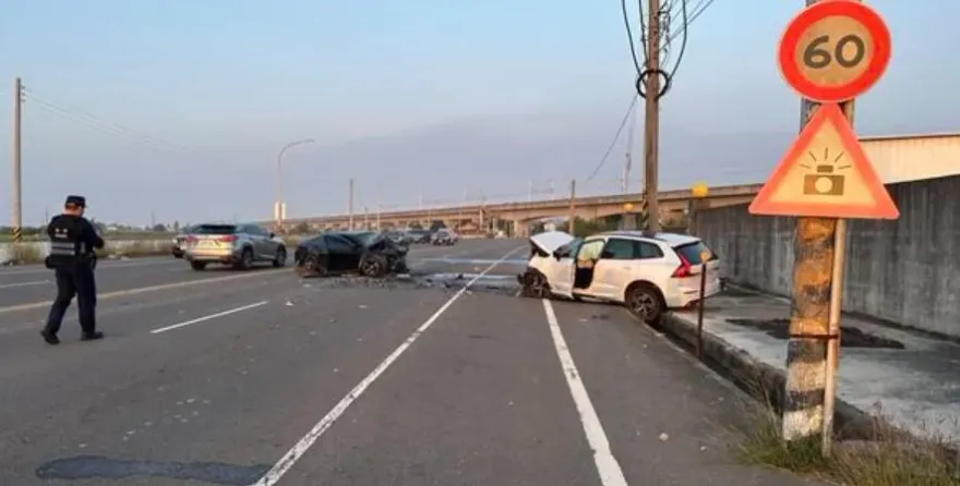 雲林小夫妻車禍雙亡！疑夕陽逆光偏離車道直撞「瑞典坦克」