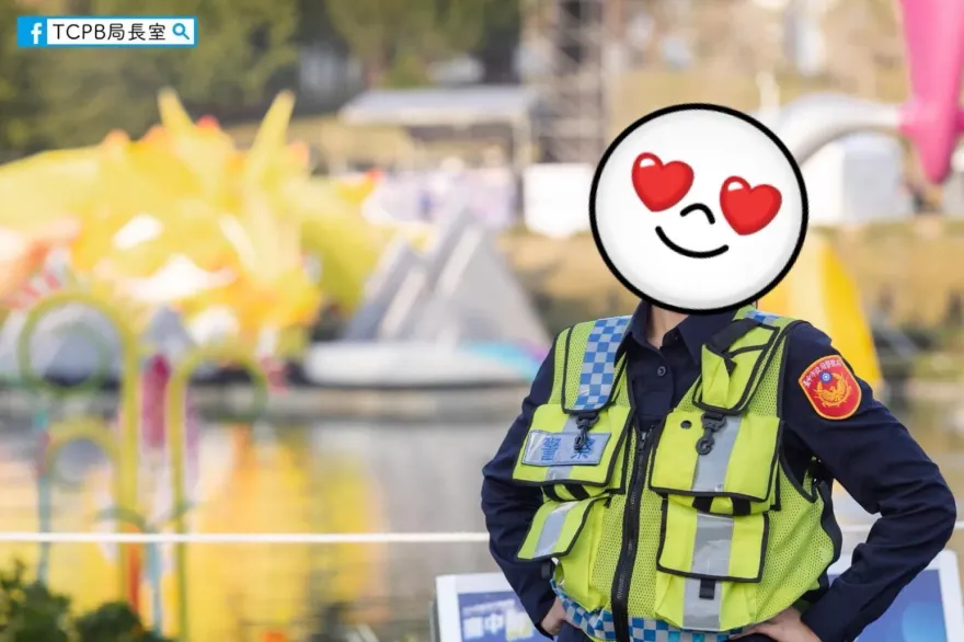 台中燈會「正妹女警」神似韓國女星秀賢！　網跪求IG：戀愛了