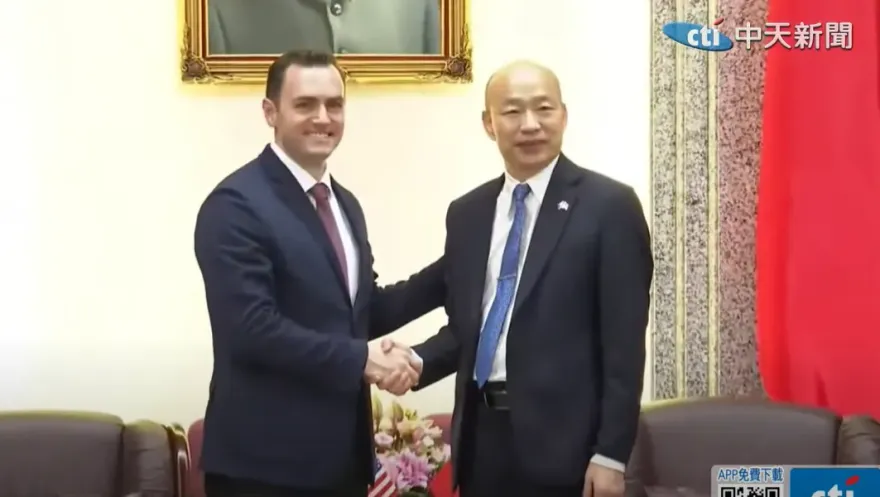 影/韓國瑜會見美國「中美戰略競爭委員會」蓋拉格議員！立法院舉行閉門會談