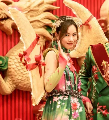 林明禎化身嬌俏「死屍新娘」　鄧麗欣穿大魚翅尬場經典龍蝦裝