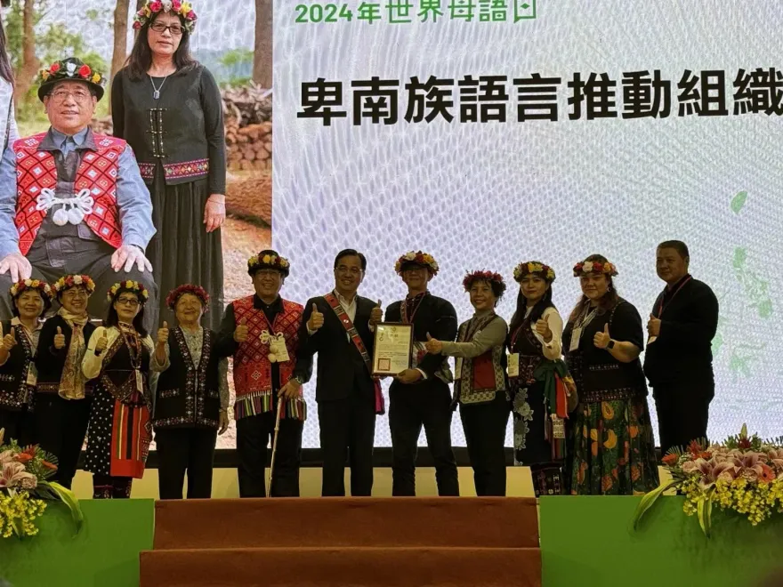 不讓瀕危語言消失！把原民語言發揚光大　20族人獲殊榮