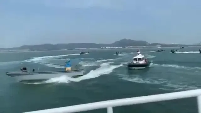 影/10陸船報復衝撞我海巡艇？ 海巡署澄清：3年前畫面非事實