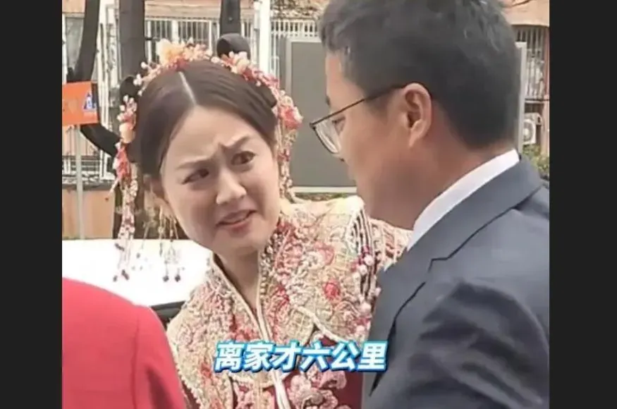 不捨前世情人出嫁！父含淚上前擁抱遭拒　新娘吐槽：離家才6公里