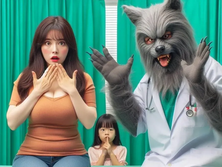 媽媽被醫生一直摸胸部！她月經不順求診密醫　女兒鑽簾子偷看驚見壞壞一幕