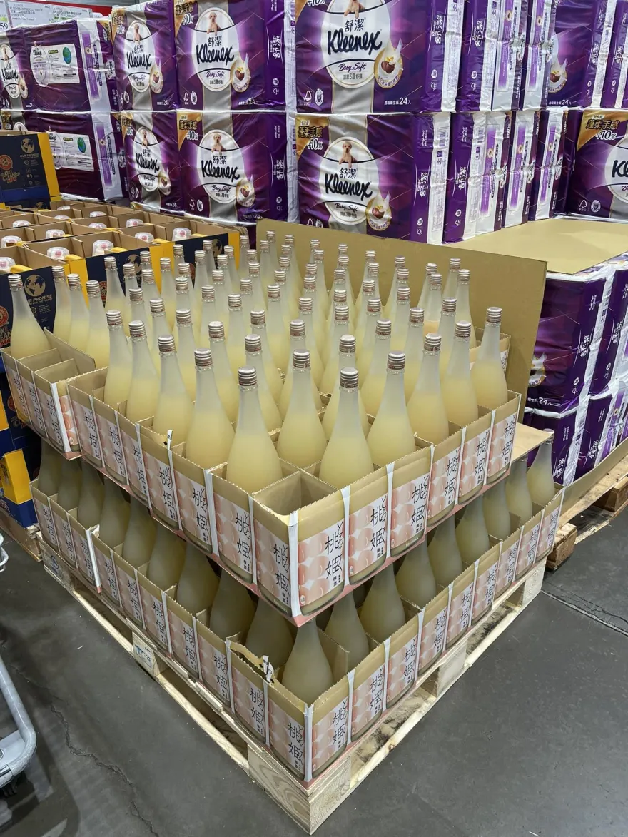 好市多「日本梅酒」被搶爆！剛補貨就秒殺　網直擊：大家一箱一箱搬
