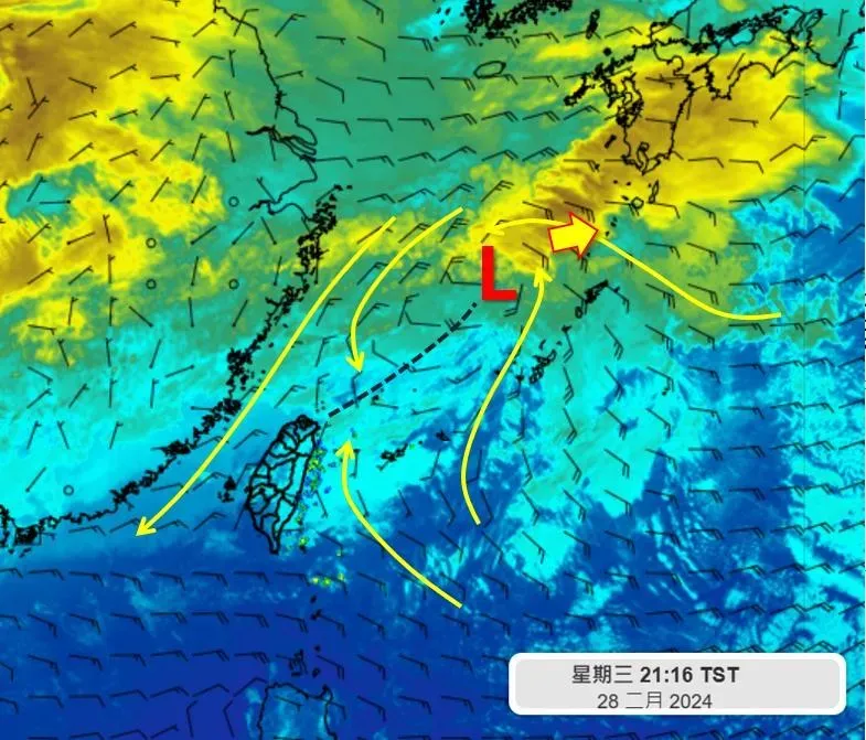 「台灣坊主」來襲！今入夜雨彈開炸　連2天急降10℃以下