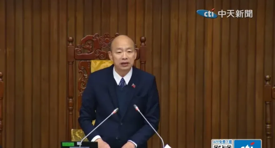 立院頭一遭！綠委遲到不滿質詢權「被沒收」　韓國瑜將與3黨總召協商