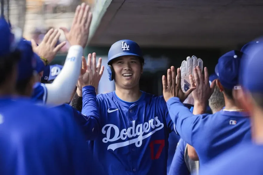 結婚後太猛！大谷翔平3局揮3安、2打點　熱身賽打擊率衝破7成
