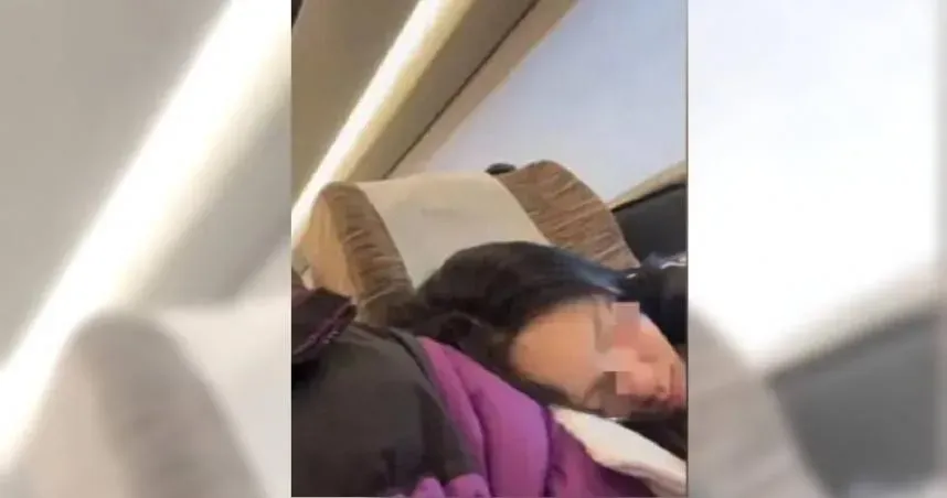 女大生搭高鐵睡著！全程枕陌生男肩膀　「超甜後續曝」全網瘋模仿