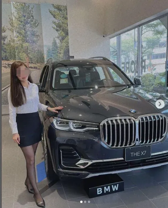 BMW黑絲妹爆紅起底！撞車後「已讀不回」客紛現身　「這身分」讓粉絲哭哭