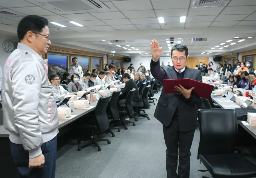 范姜泰基就職桃園客家局長　張善政：盼打造新客都市