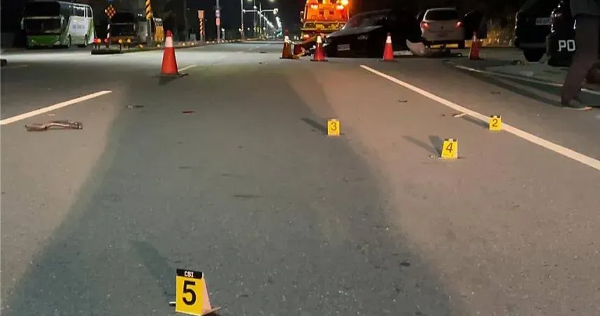 台東凌晨驚傳槍響！飛車槍戰釀1傷　現場查獲6彈殼…警速逮8嫌送辦