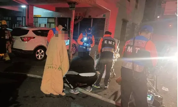 快訊/台南凌晨民宅火警！　3住戶受困警消緊急搶救